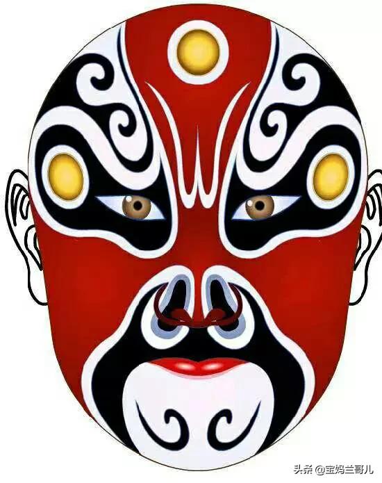 京剧脸谱大全图片欣赏,最好看的京剧脸谱图片大全