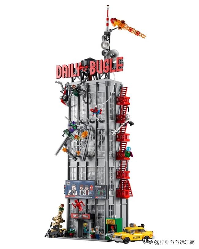 最大盒的乐高积木拼装视频,用十个乐高还原最大的乐高套装