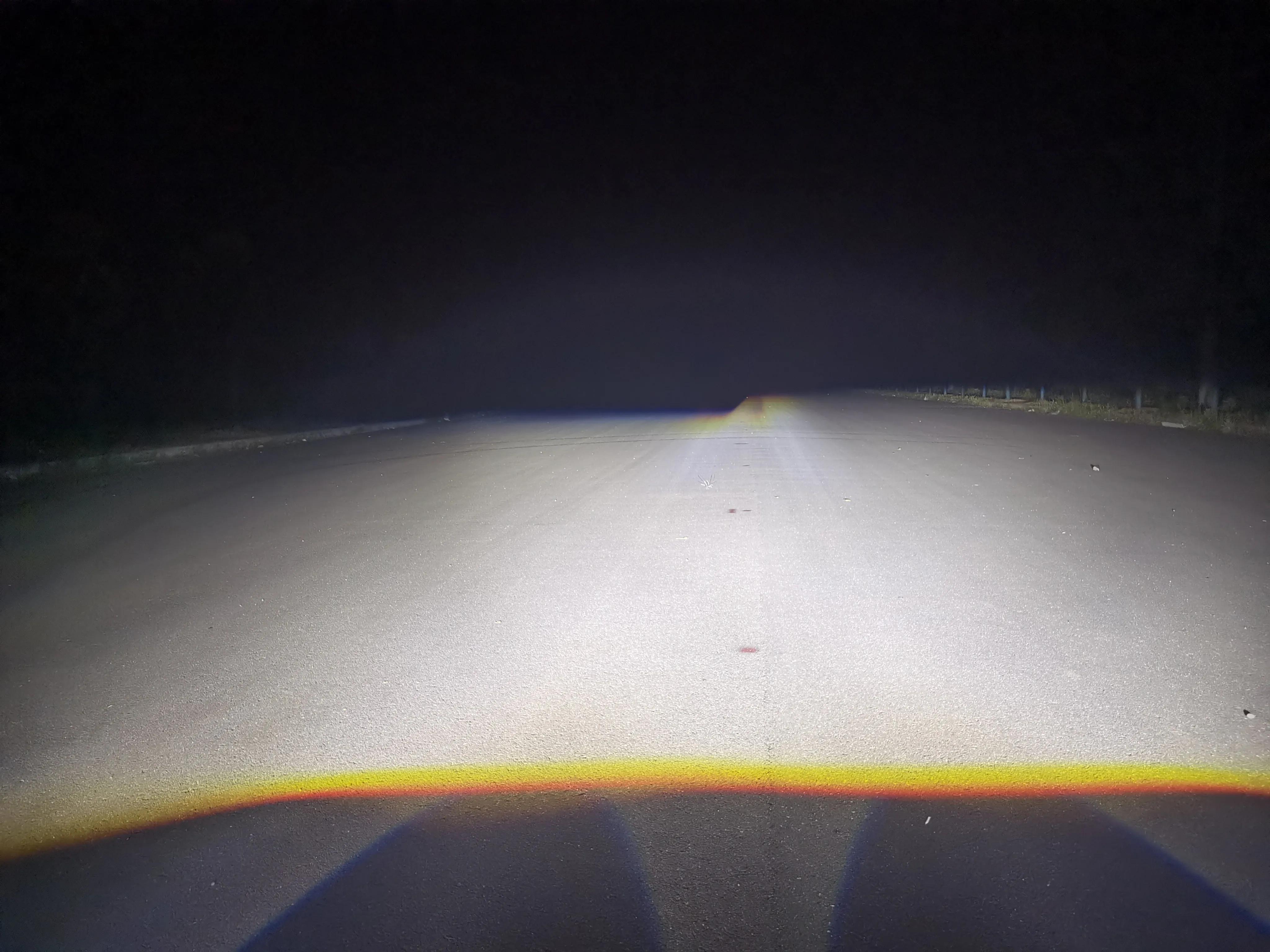 车灯氙气灯升级效果,欧司朗最新款led透镜