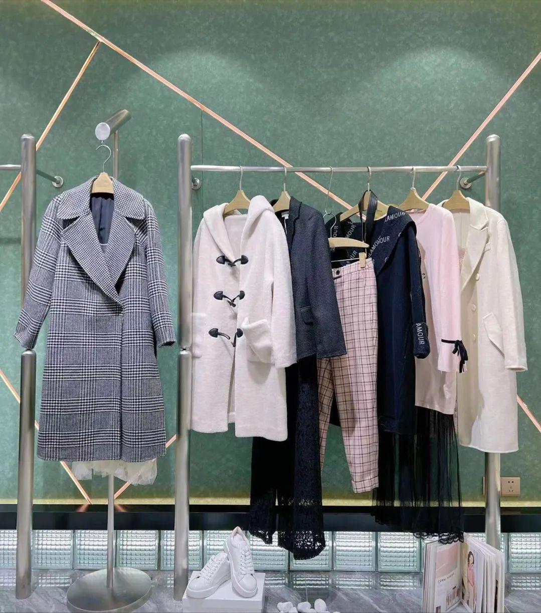 fiveplus秋冬粗花呢连衣裙新款,fiveplus5女装