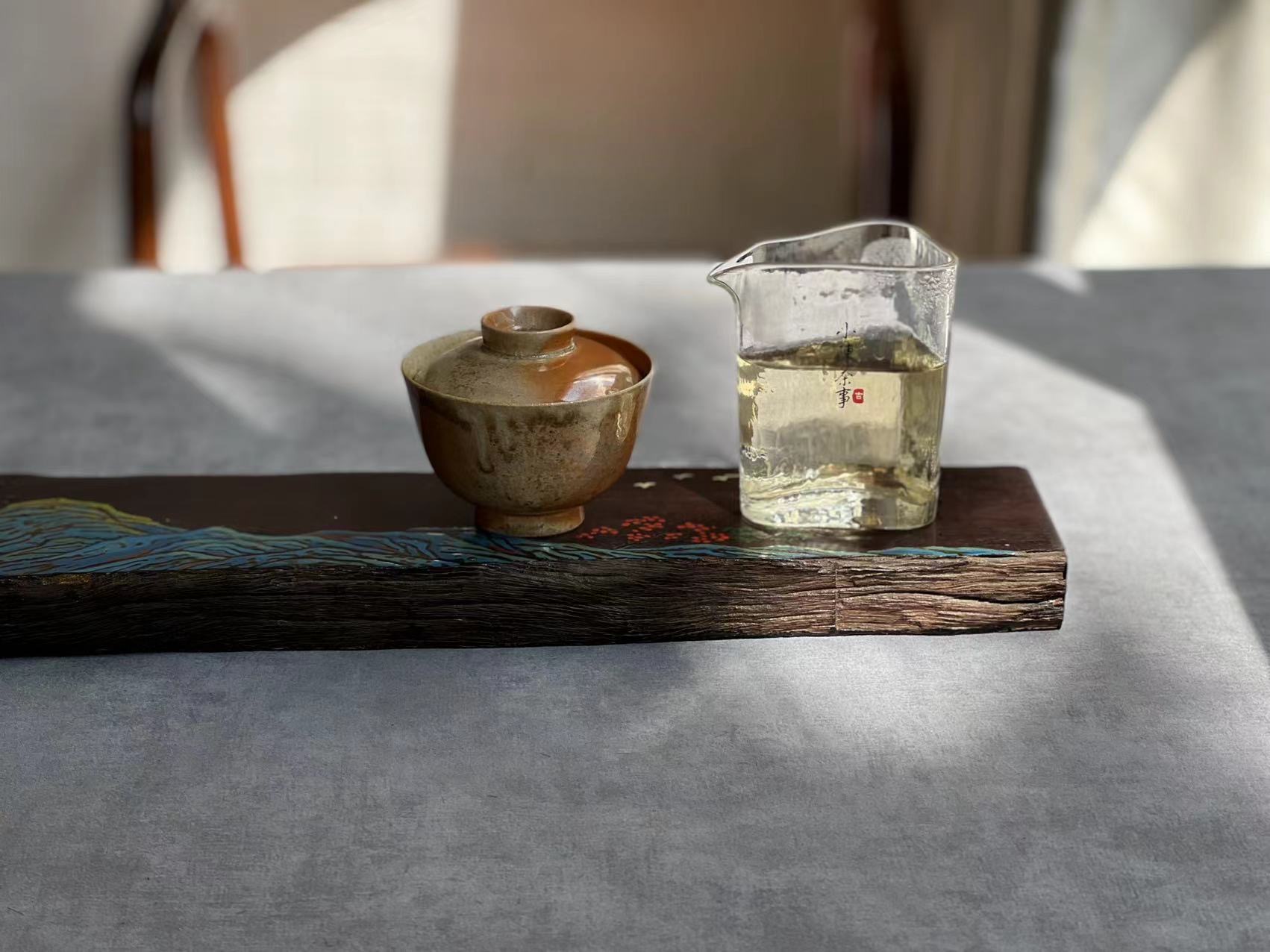 盖碗公道杯茶杯套装,泡茶盖碗公道杯套装