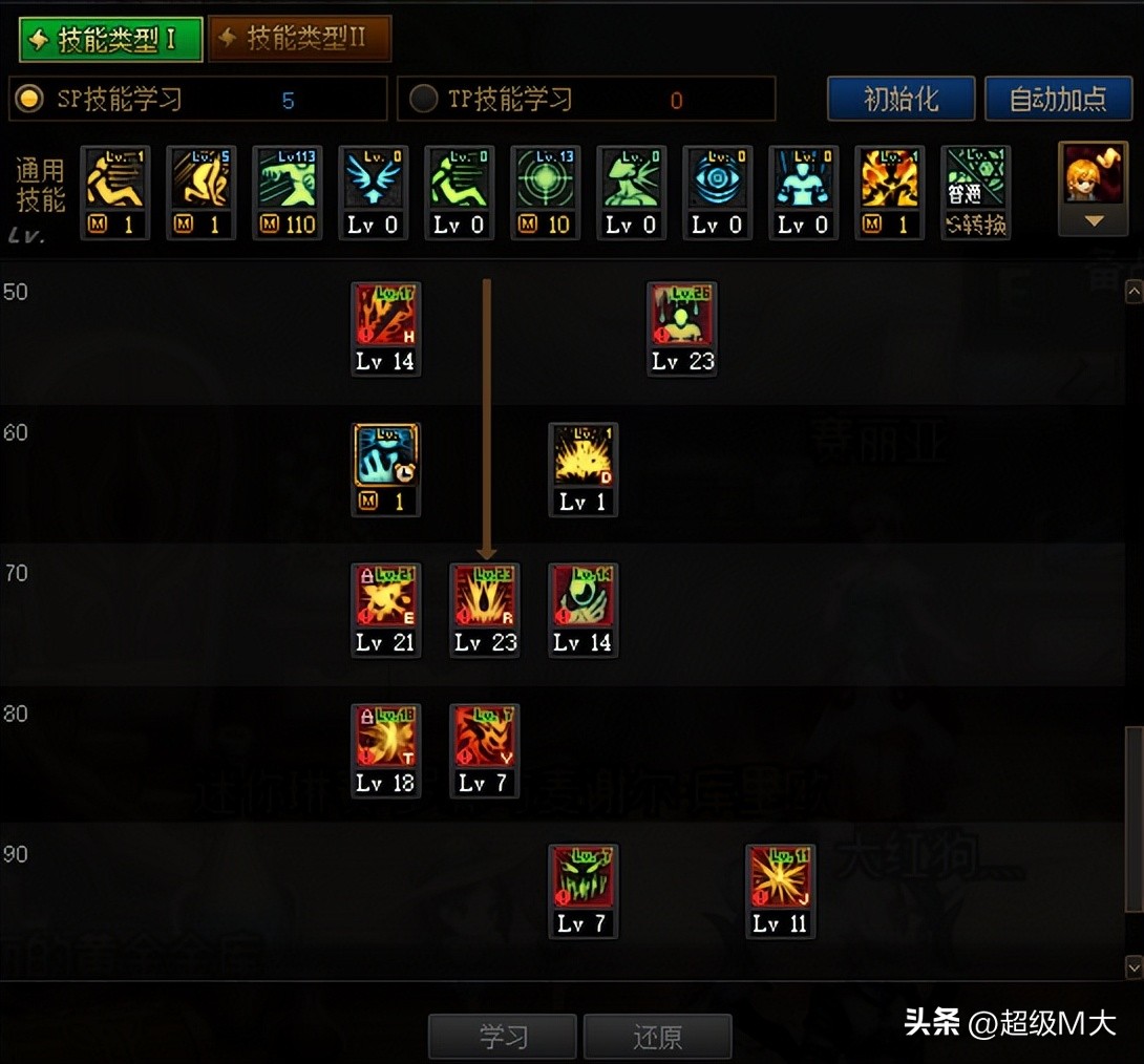 DNF110级狂战刷图加点推荐