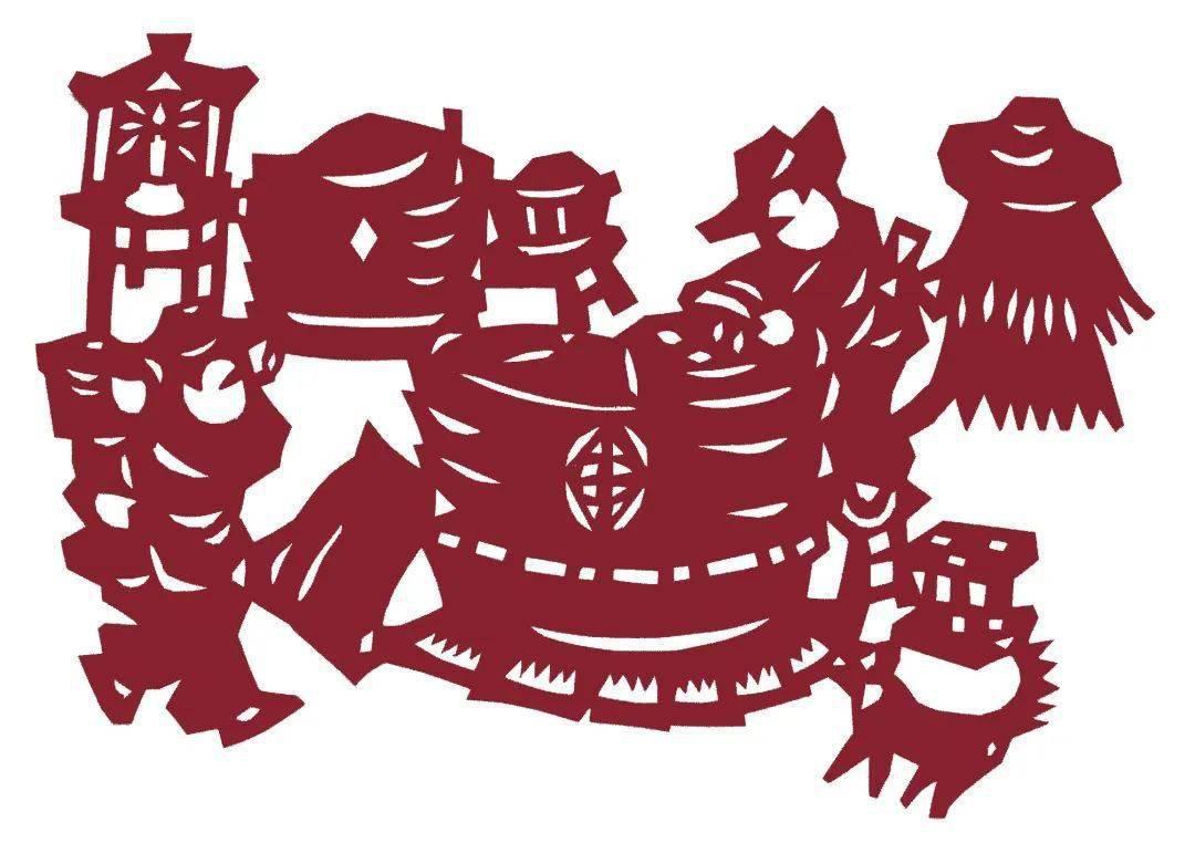 二十四节气立秋剪纸教学过程,二十四节气剪纸雪人手工