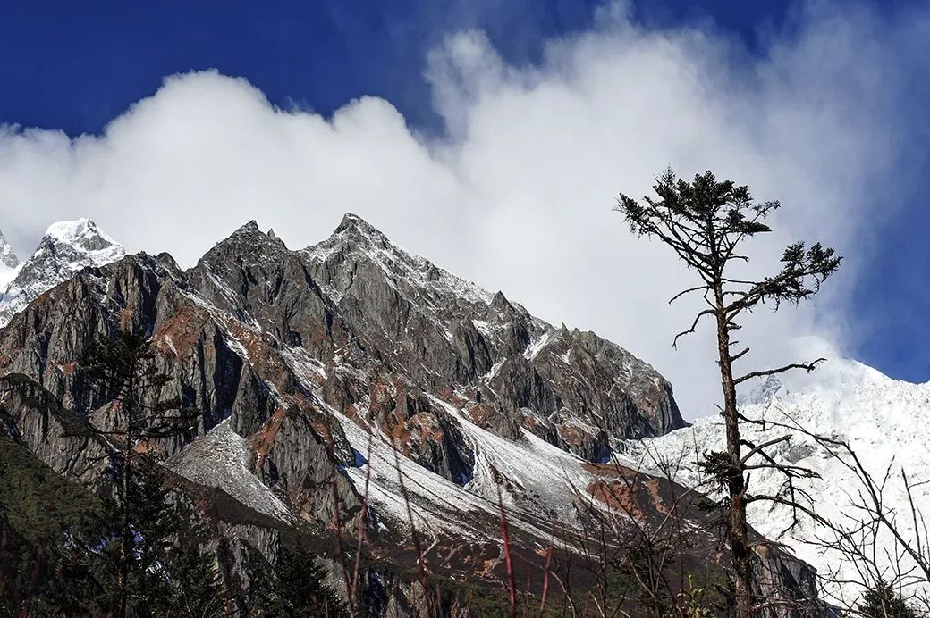 中国最美六大冰川之米堆冰川,中国最美八个冰川