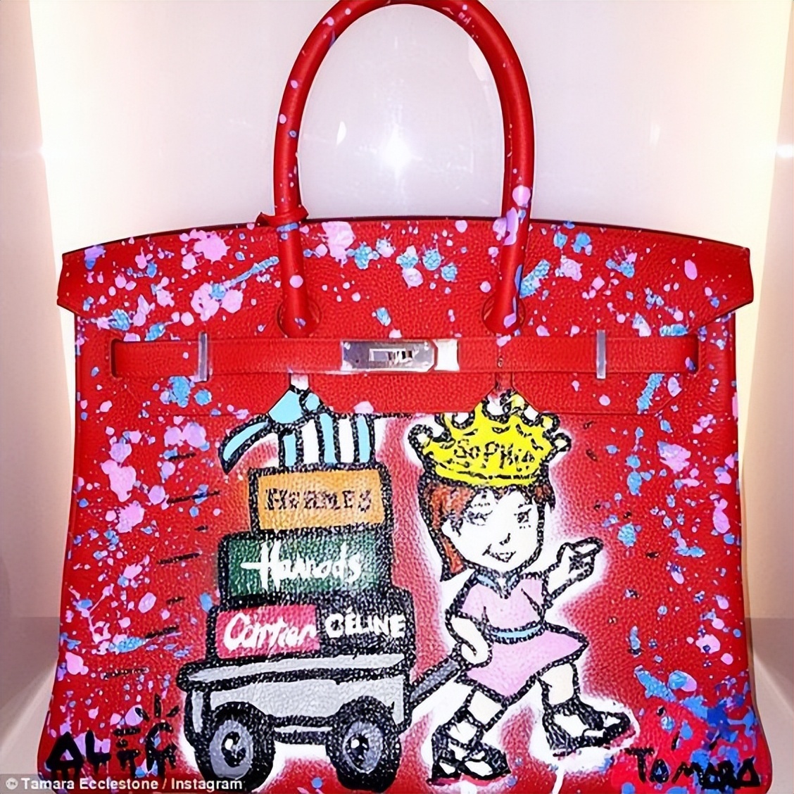 贵妇鄙视链,贵妇炫耀爱马仕包