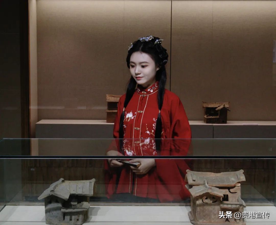 国潮贵港系列｜扮古妆，着汉服，换个方式逛贵港市博物馆~