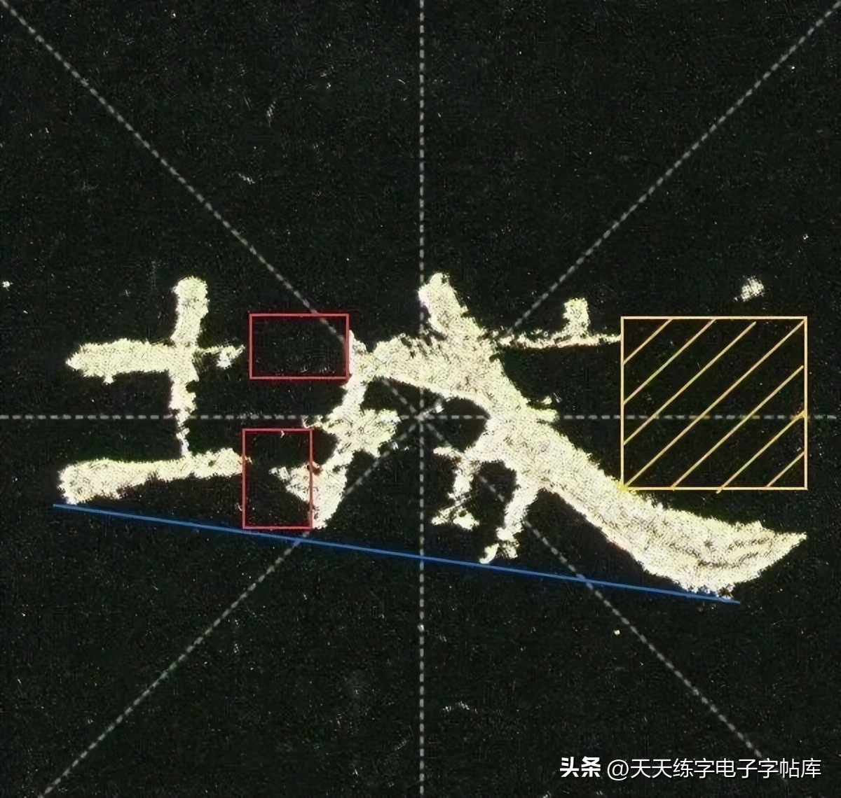 曹全碑临写技巧及口诀,曹全碑入门教程例字讲解