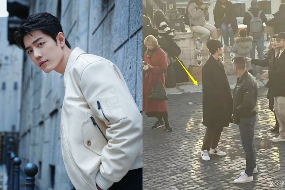 肖战去年米兰时装机场照,肖战米兰时装周零瑕疵照曝光