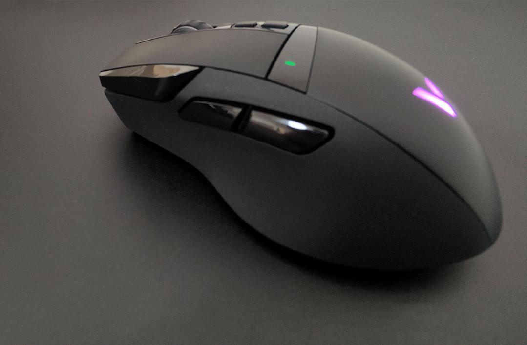 雷柏v10rgb鼠标垫中间凸起,雷柏v30w有线无线双模rgb游戏鼠标