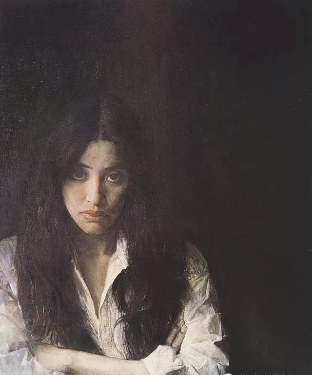 罗中立何多苓油画欣赏,何多苓人物油画教学视频