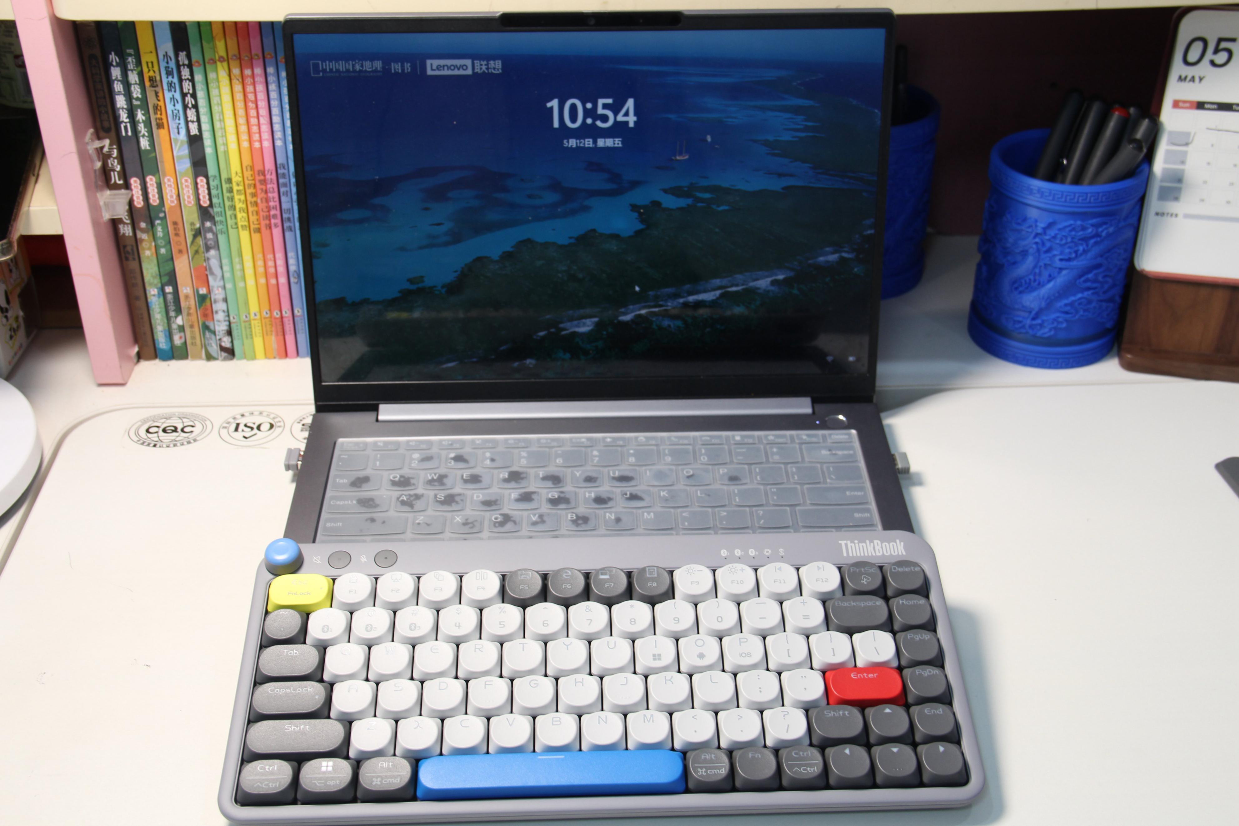 Thinkbook星雾粉机械键盘,thinkbook机械键盘KBPro评测