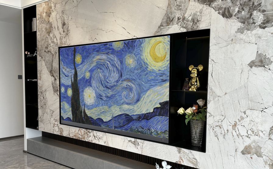 卡萨帝壁画电视机,卡萨帝壁画电视m160震撼上市