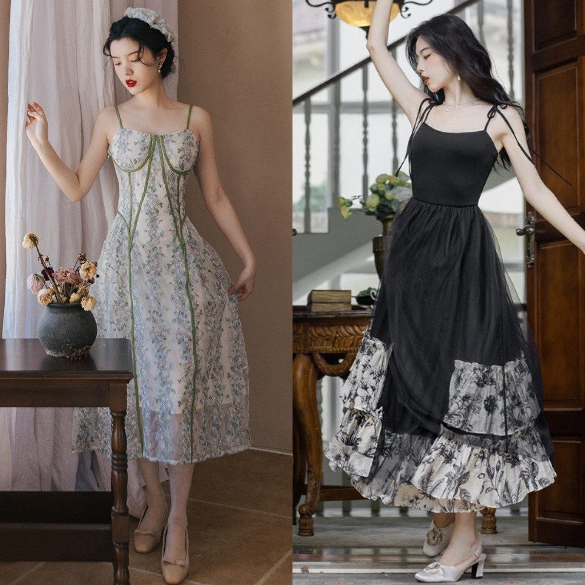 今年最流行的碎花裙是哪一款,今年春夏最流行的碎花裙