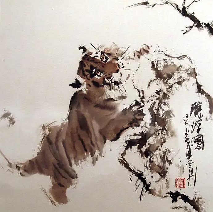 猛虎潜深山长啸自成风出自哪里,猛虎潜深山长啸自生风打一生肖