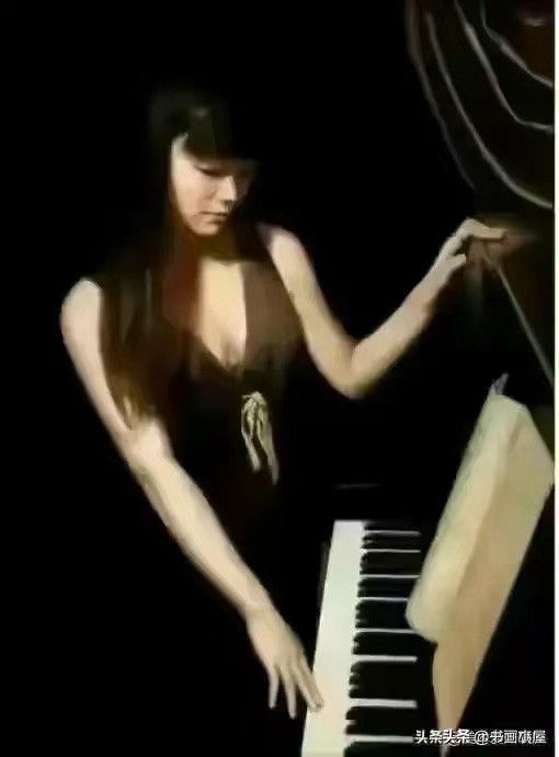 人体油画，你能感受到她的迷人魅力吗？