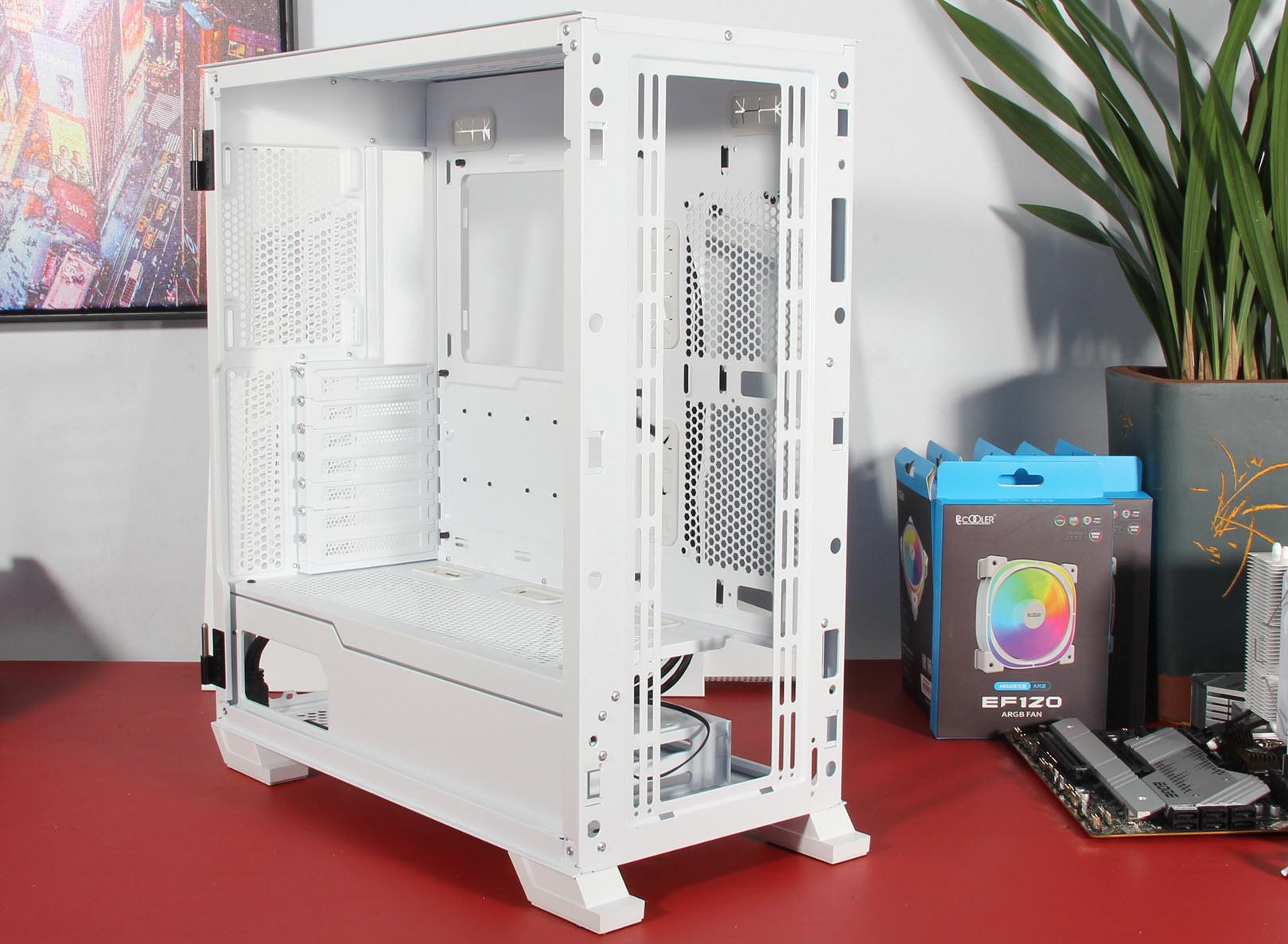 全风扇装机爱不爱？细数新机箱里的八把风扇