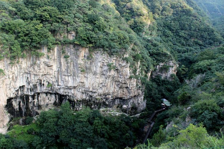 山东青州黄花溪景区图片,山东九寨沟黄花溪
