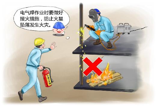电焊机使用注意事项及安全图示,工地上使用电焊机检查哪些