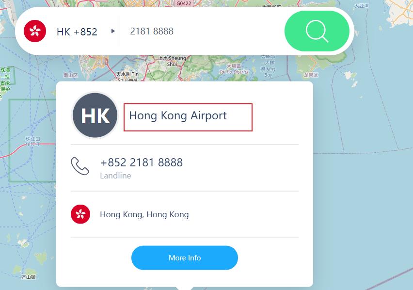 香港手机电话号码查询,香港电话号码怎么查运营商
