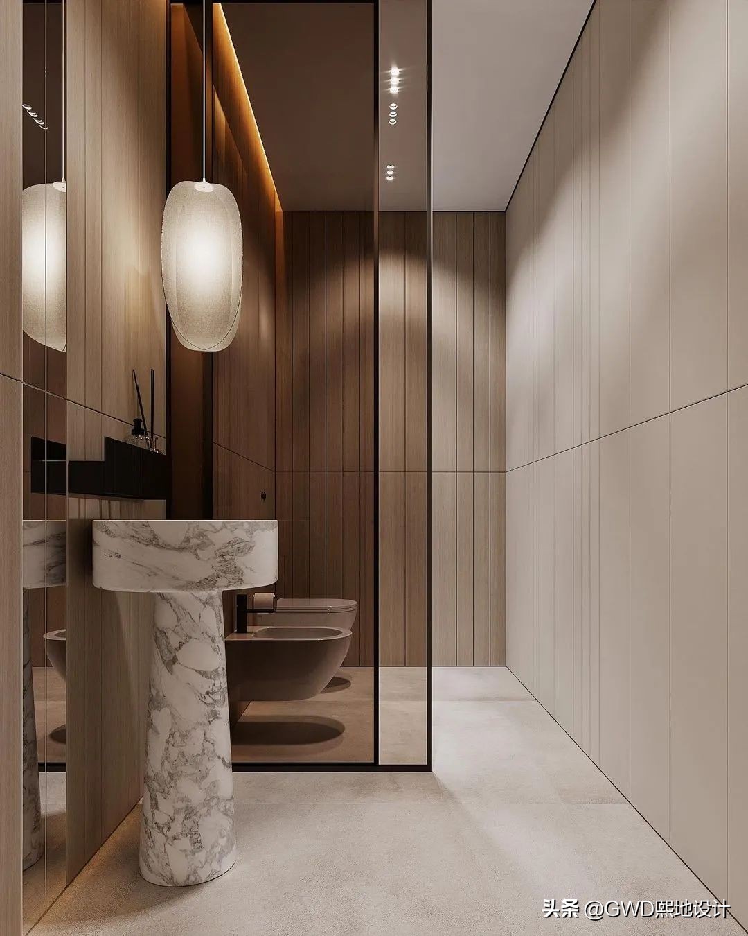 最美卫生间装修效果图,2021最火卫生间设计效果图