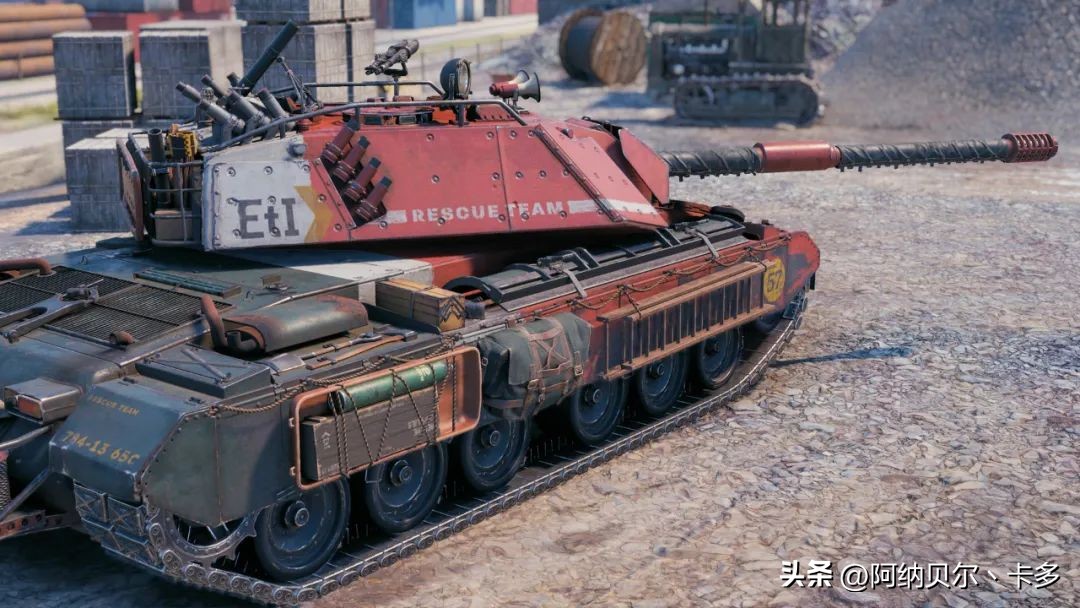 WOT丨非要430元买*绑捆**包才行！野牛3D风格“欧若拉”大图展示