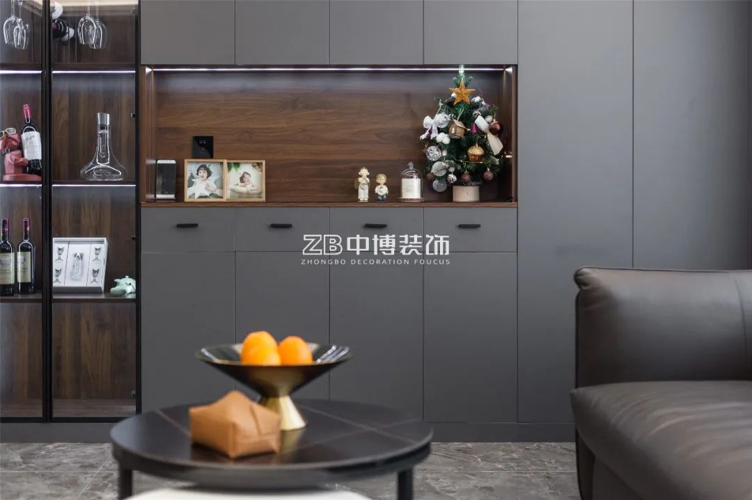 138平米简约轻奢灰白装修得多少钱,88平米灰白现代轻奢装修风格