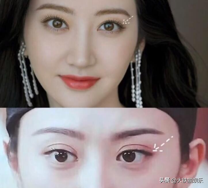 割过双眼皮的女明星对比,割双眼皮失败的明星谁最惨