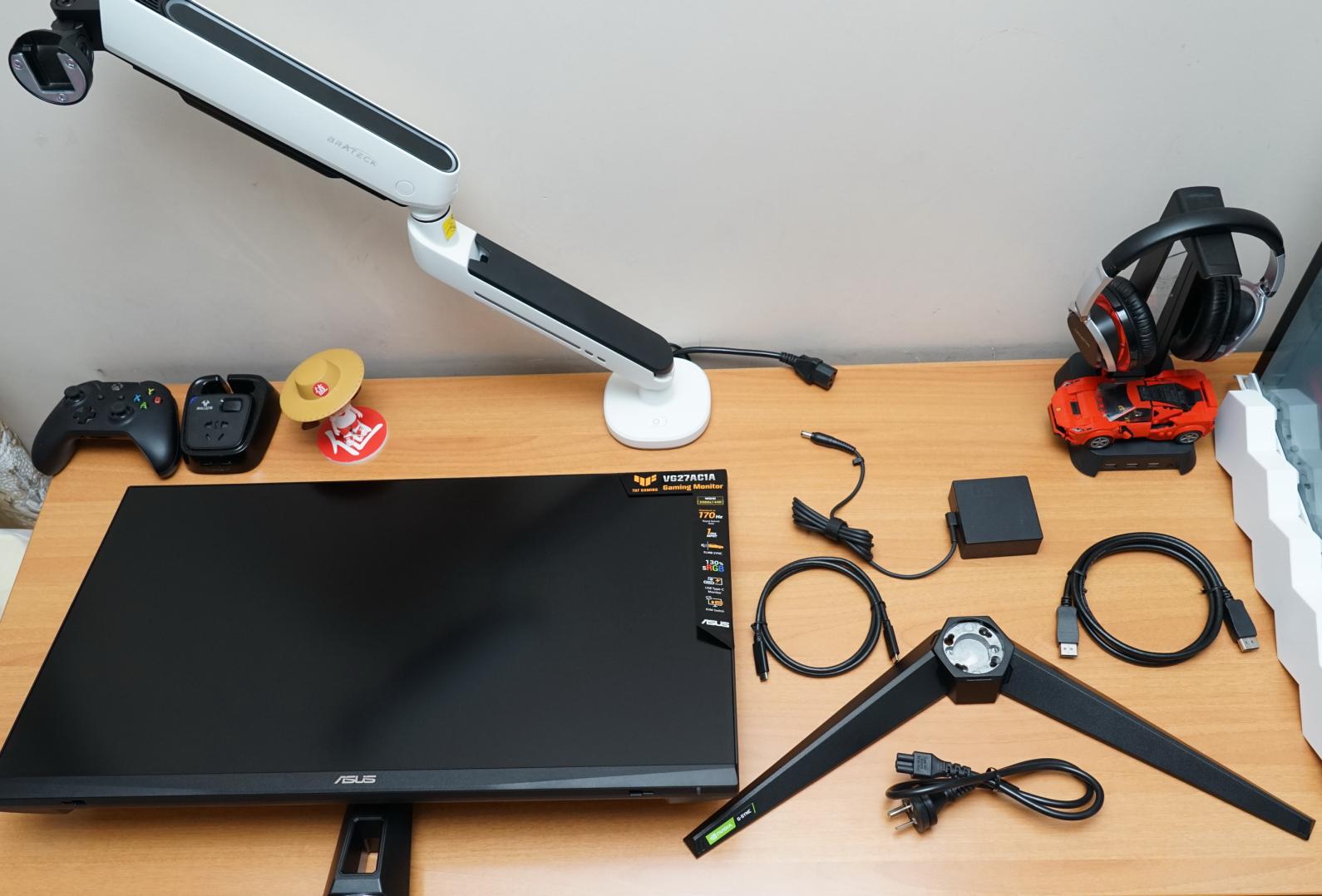 华硕tuf显示器vg27aq3a开箱,华硕显示器vg27aq3a最强画质