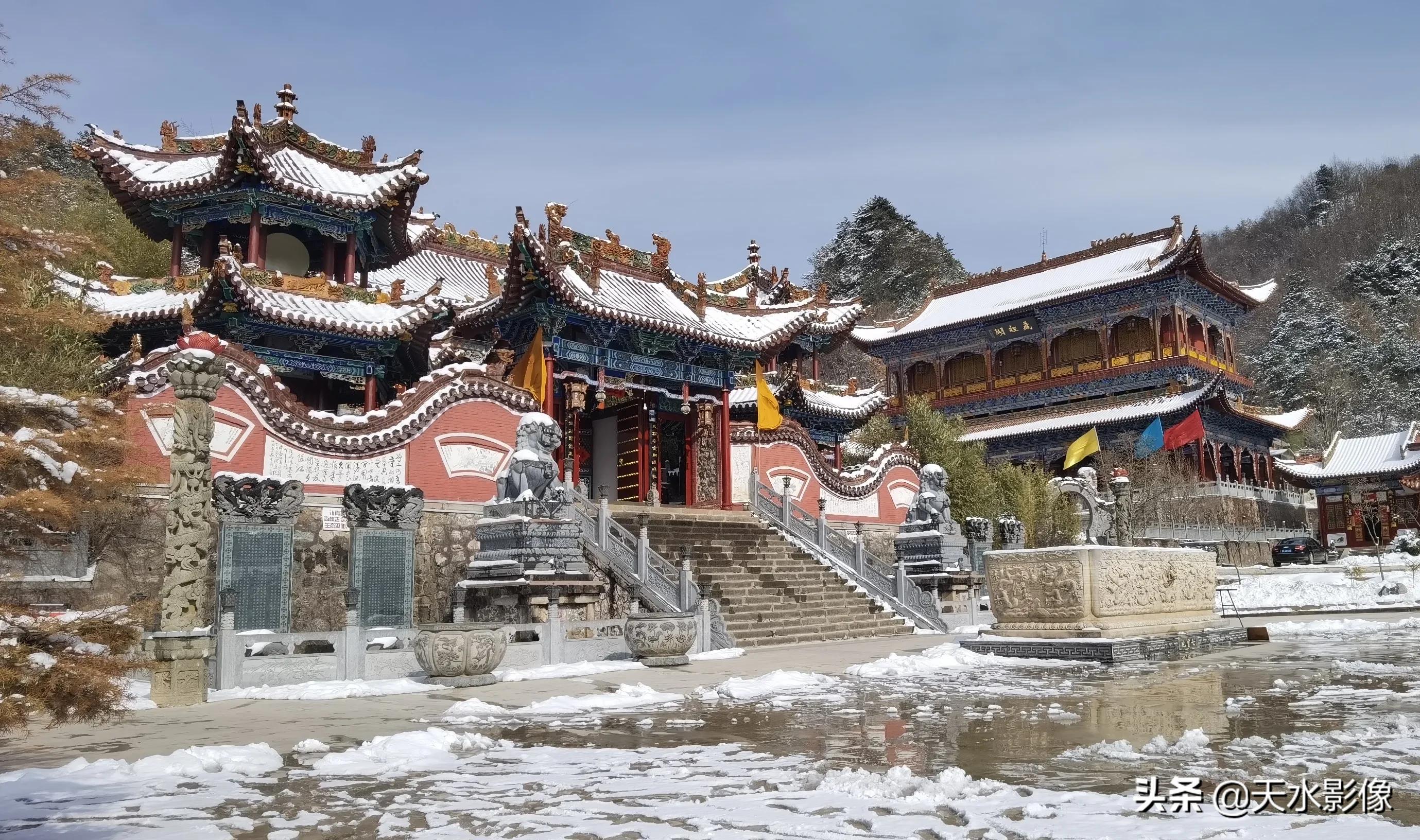 雪中净土寺,雪落净土寺