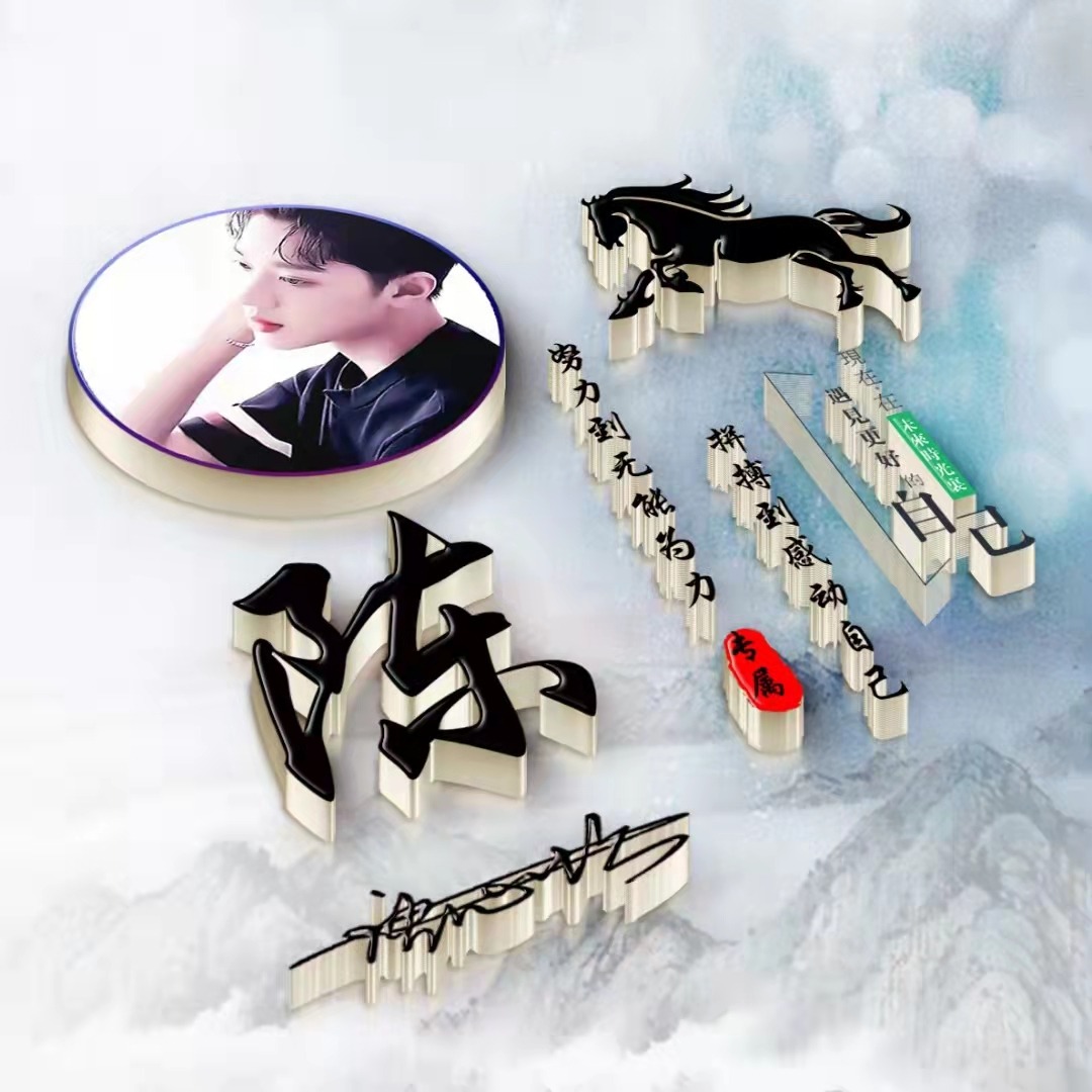 微信头像2020最火微信头像姓氏3d,个性高姓氏的微信头像好看