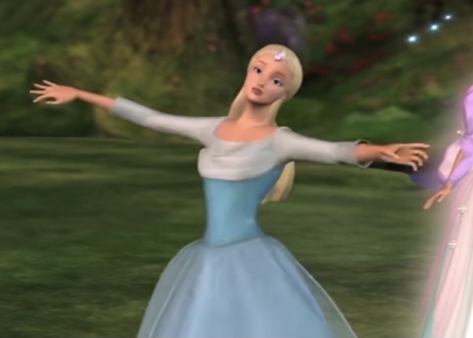 芭比之梦幻之旅,讲一遍芭比之天鹅湖的故事