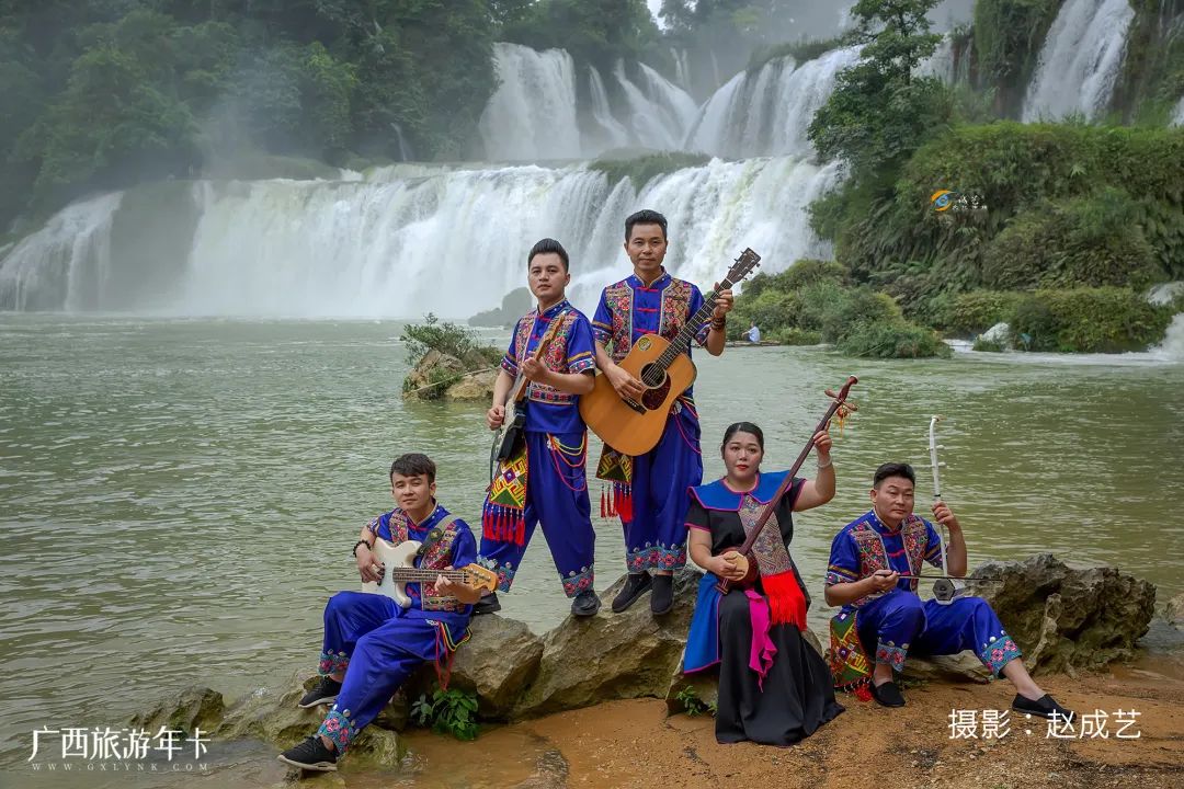 广西崇左德天跨国瀑布旅游景区,广西德天旅游十大景点
