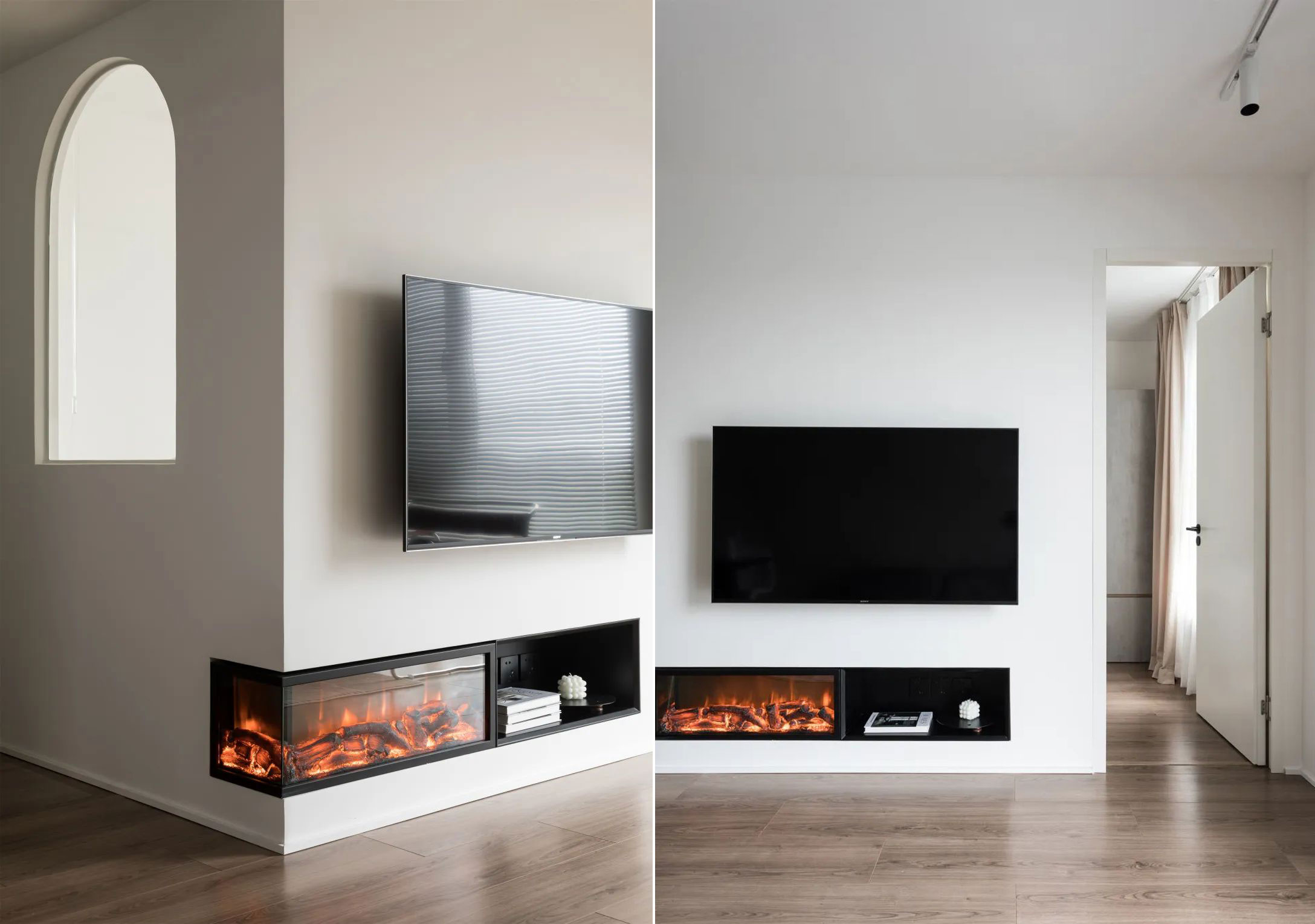 她家80㎡的顶楼复式，看过的人都说羡慕，两人两猫的生活真幸福