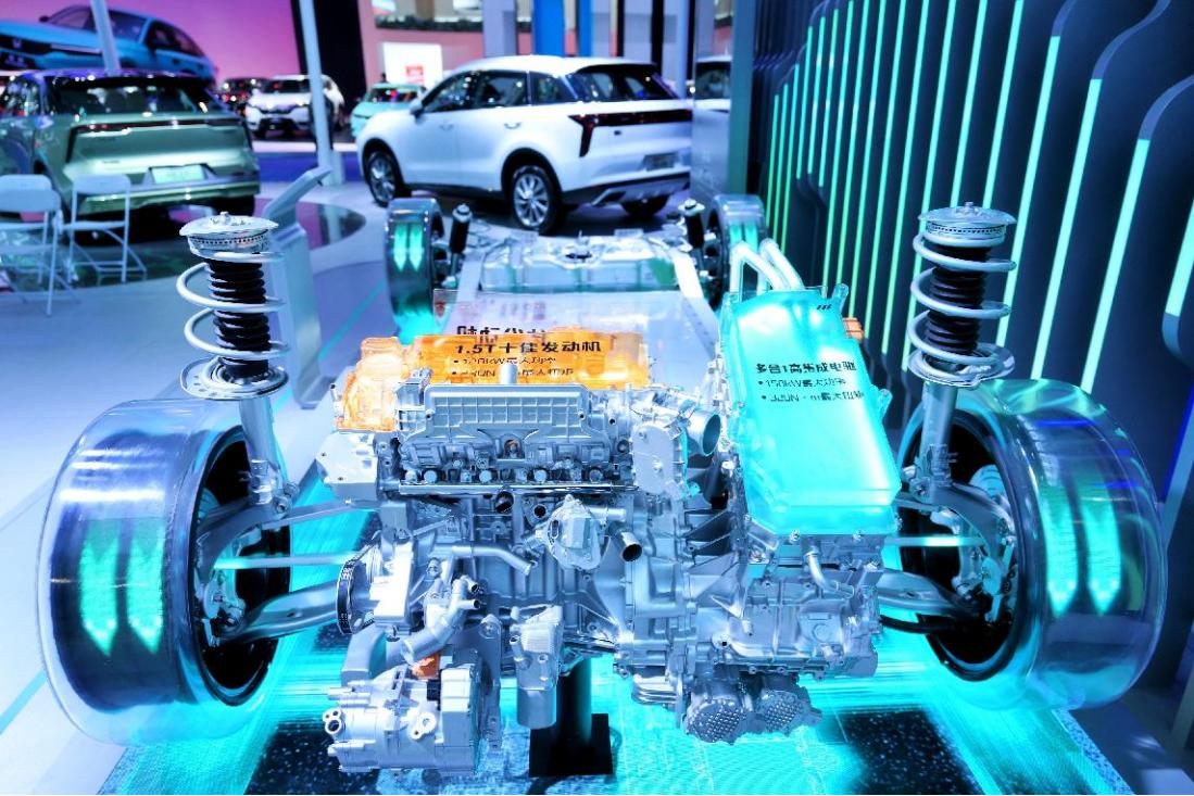 东风日产启辰大v混动上海车展,日产启辰大v油电混合最新消息