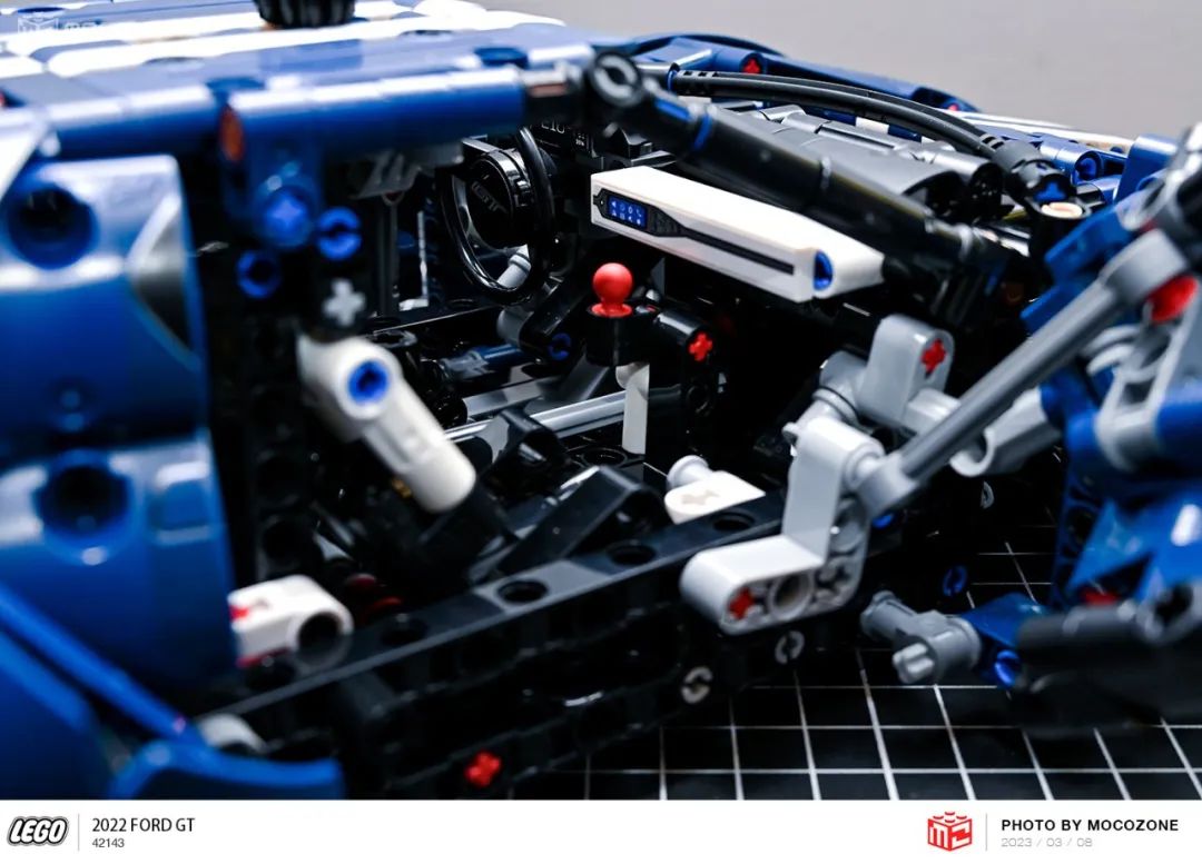 乐高积木福特gt跑车,福特gt2022