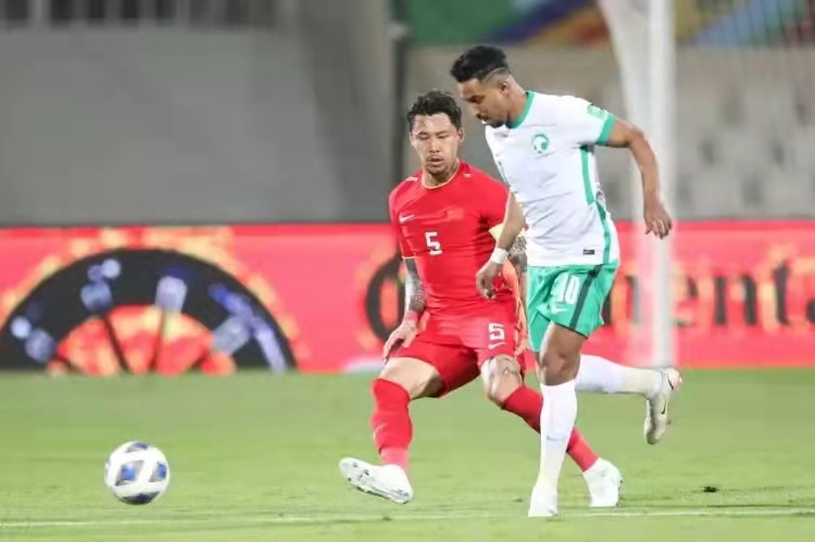 中国1-0沙特点球,中国队1:0胜沙特