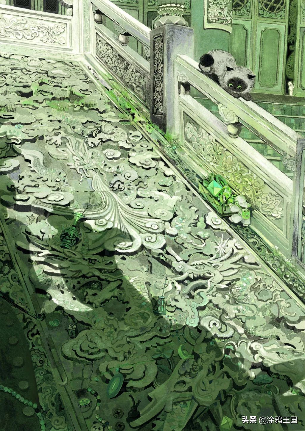 等待长夏与绿色，哆多新期插画班正在预约中——