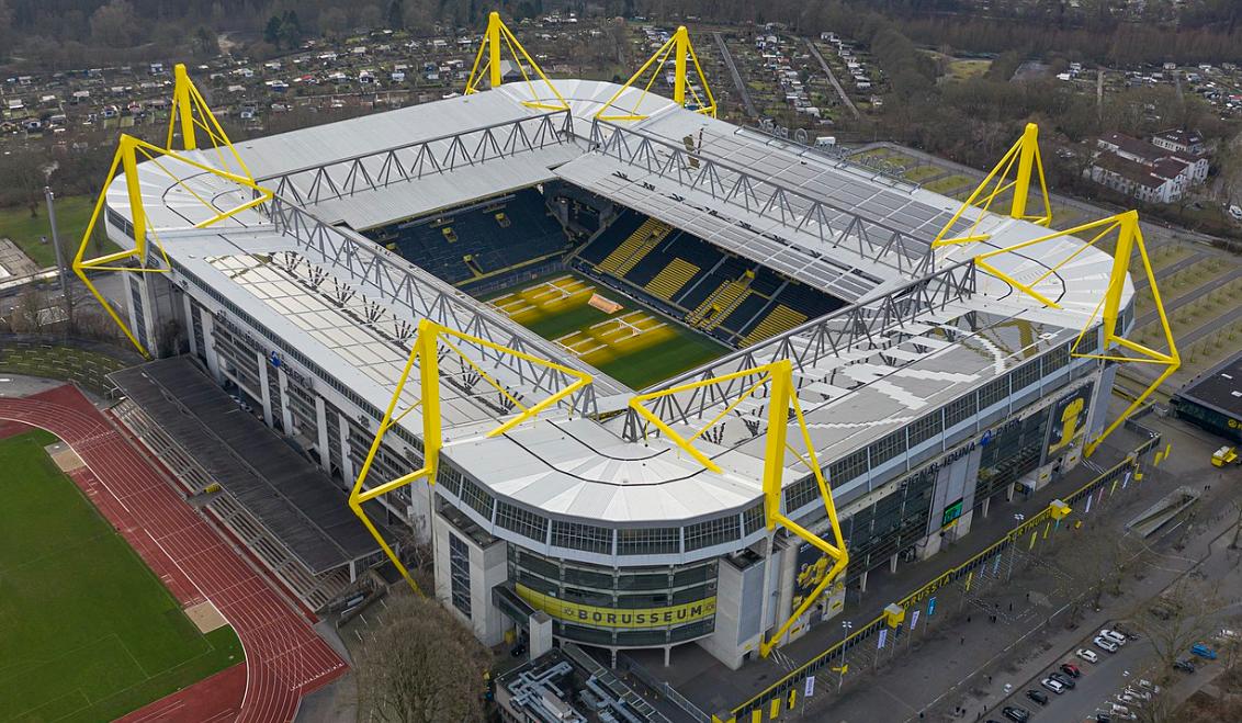 德国10大足球俱乐部,德国十座顶级球场