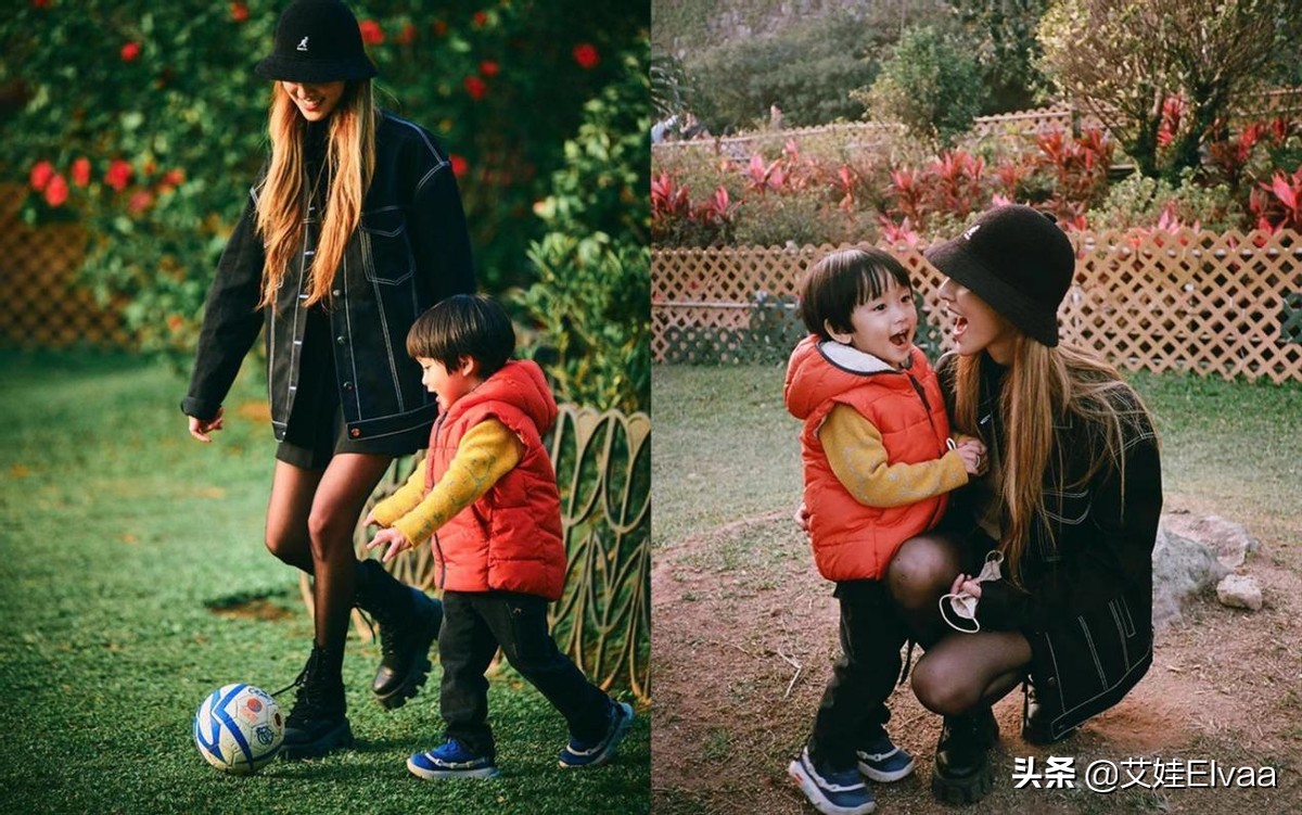 陈凯琳穿红色外衣秀身材,陈凯琳好身材