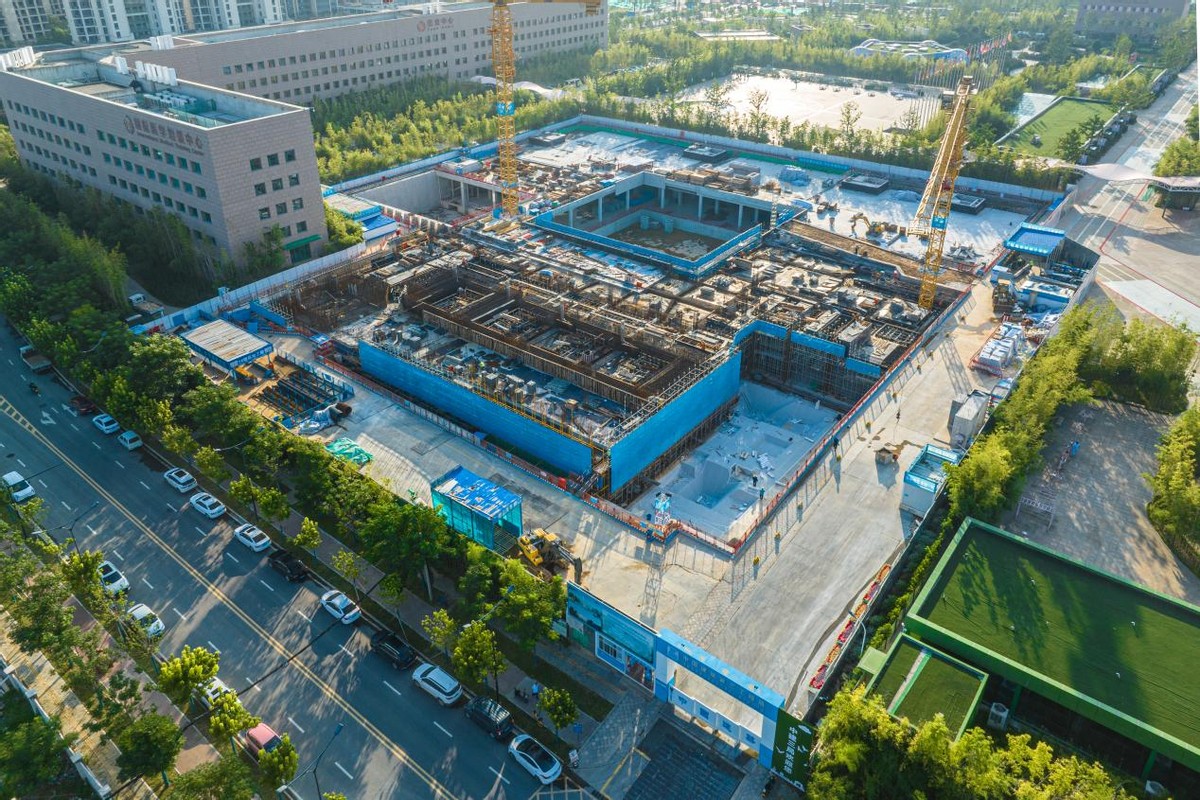 打造国内领先肿瘤治疗中心填补西北地区质子治疗空白西安国际医学中心医院质子中心项目明年竣工