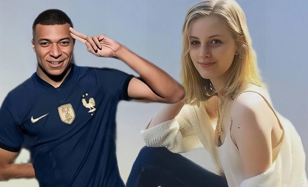 姆巴佩近照曝光，黑人美女陪伴，穿泳衣身材火辣！绯闻就没停过