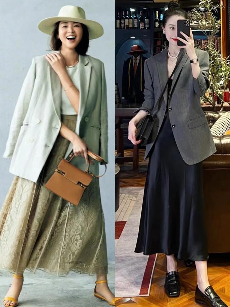 春天穿双面西装搭配什么裤子和鞋,休闲修身西装搭什么裤子好看