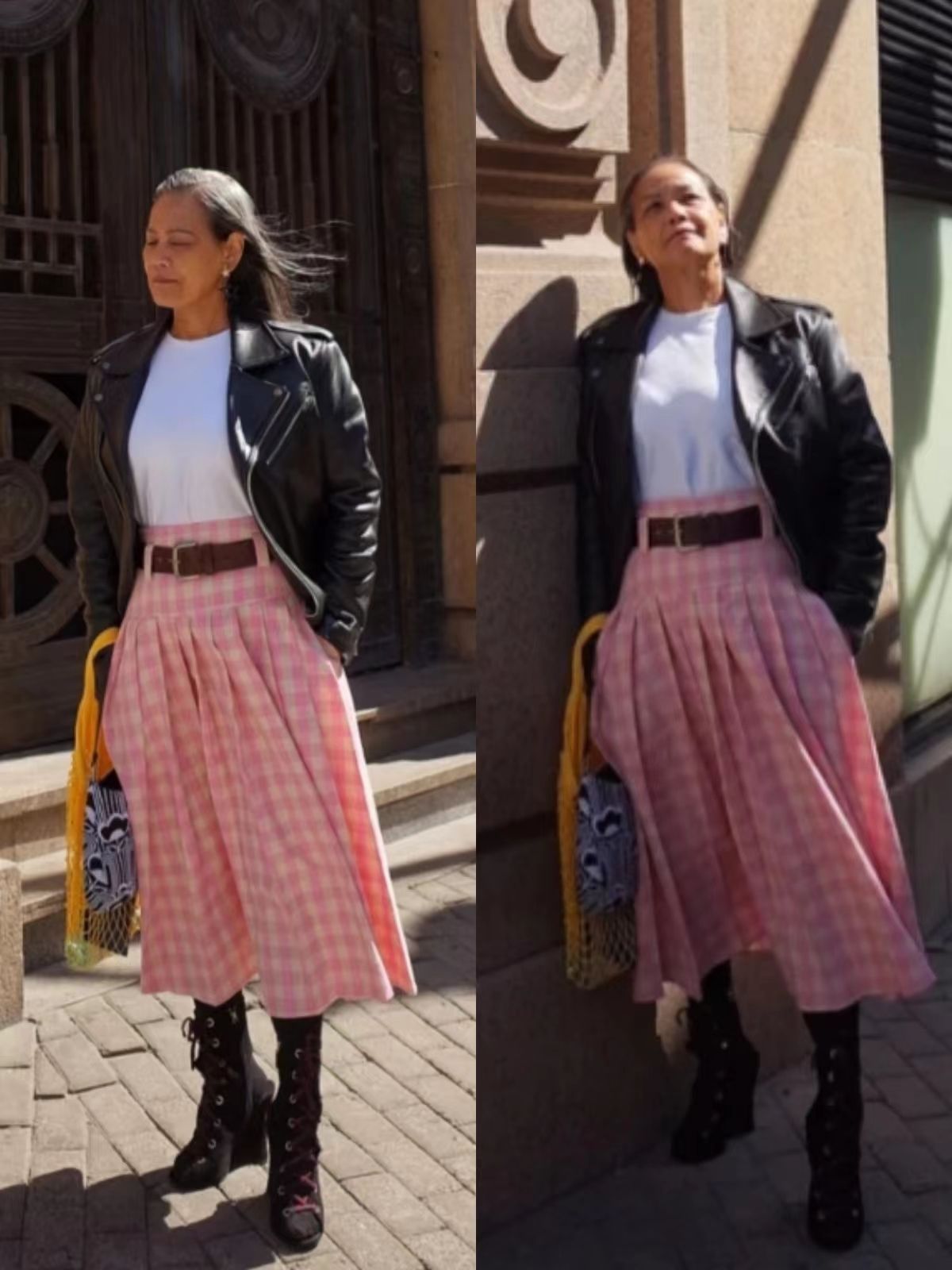 当我跟着小个子学穿搭,时尚穿搭风格40岁到50岁显嫩穿搭