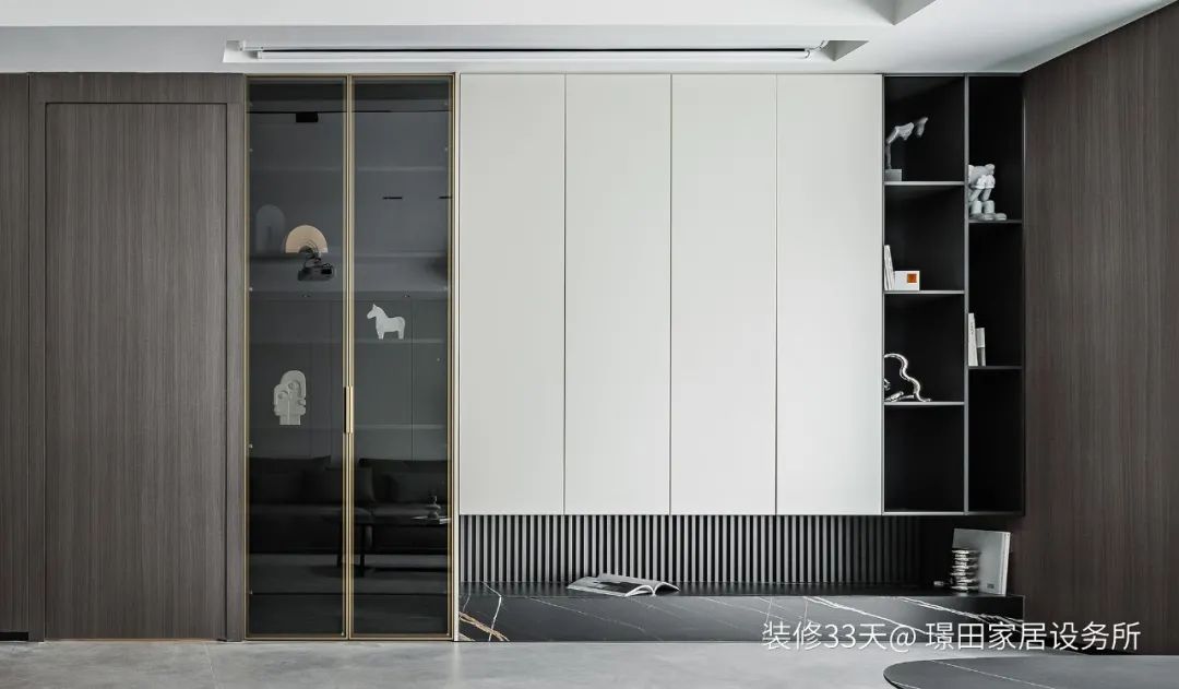 大连193平赠带阁楼大平层装修,现代轻奢大平层简装