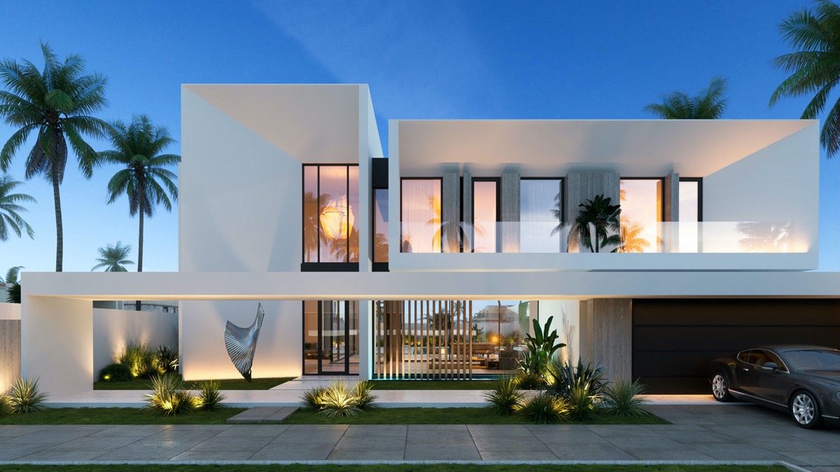 现在农村小别墅装修流行什么风格,农村现代风别墅好建不