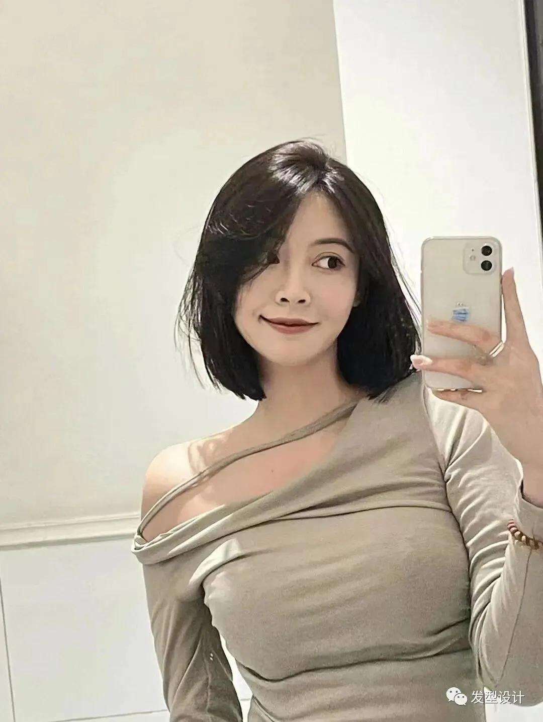 “热短发”，是纯欲天花板哦