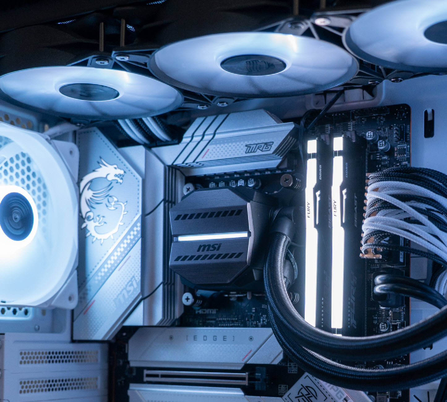 微星360水冷配啥机箱,微星最新360水冷评测