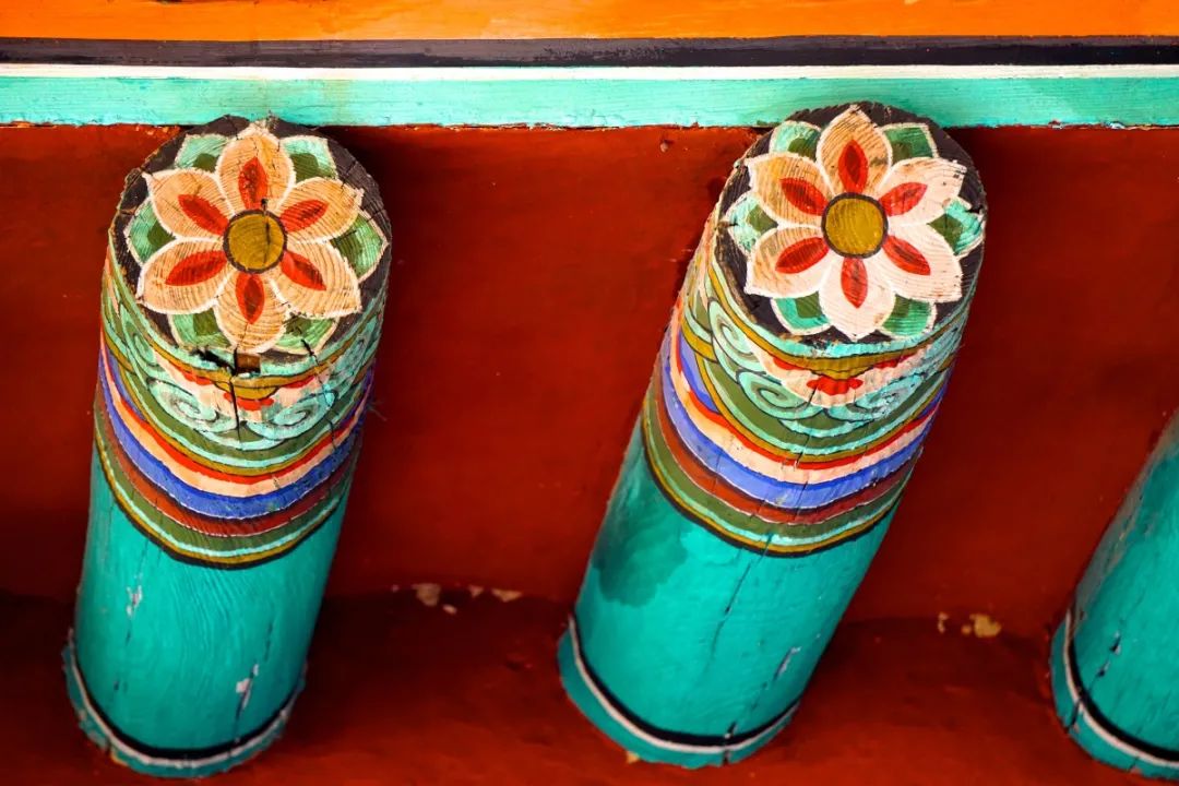 韩国色彩水彩画,韩国丹青