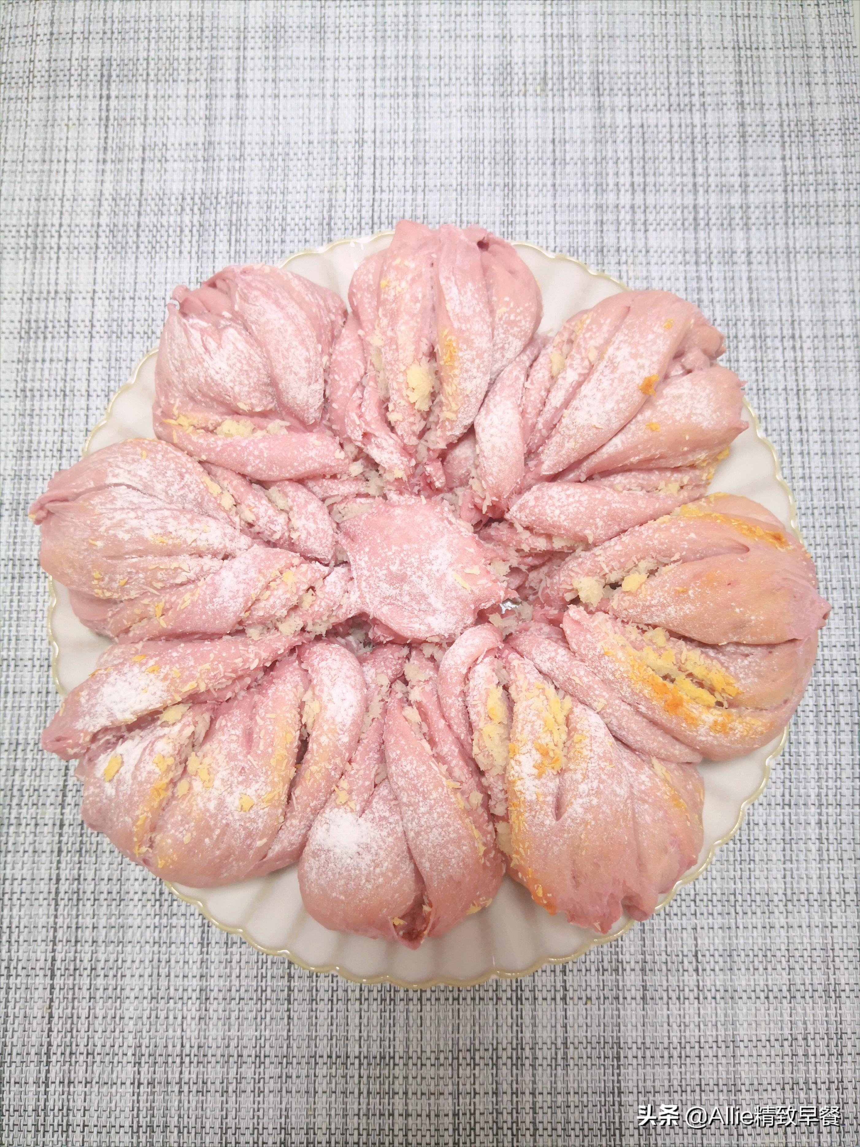 紫薯菜最简单的做法,用紫薯做扇贝花样怎么做