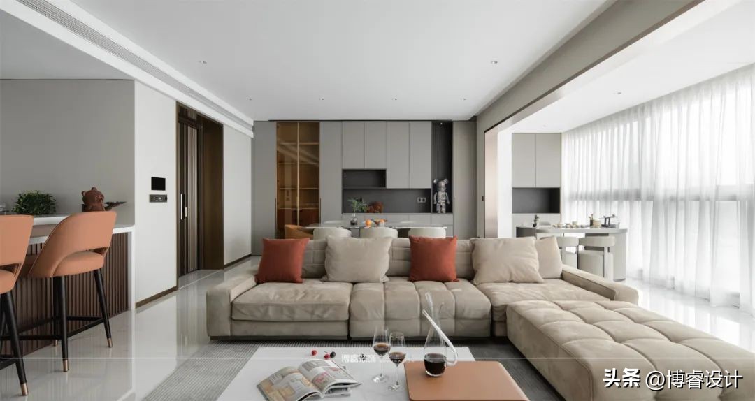 222大平层极致的轻奢美学,216大平层装修